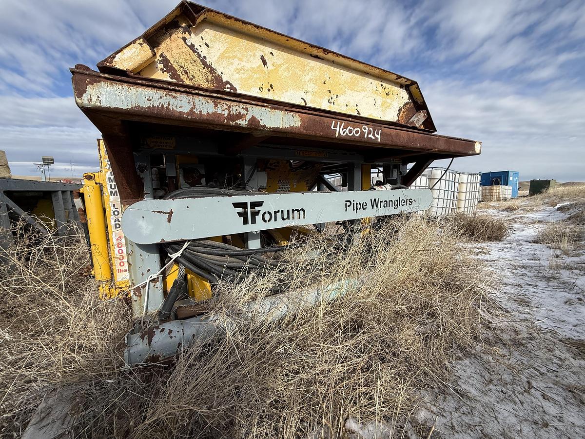 Used Forum Pipe Wrangler 3500 Hydraulic Cat Walk