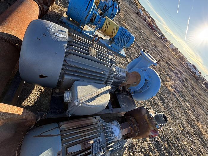 Used Goulds Pumps 8x10 Centrifugal Fluid Pump
