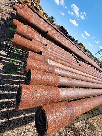 Used 31’ 8”L X 4-1/2" XH x 4" IF  External Upset (Bottle Neck) Drill Pipe