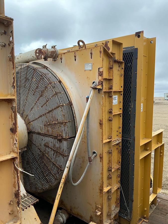 Used Caterpillar 3512 Electric Motor-Powered Radiator/Cooling Unit