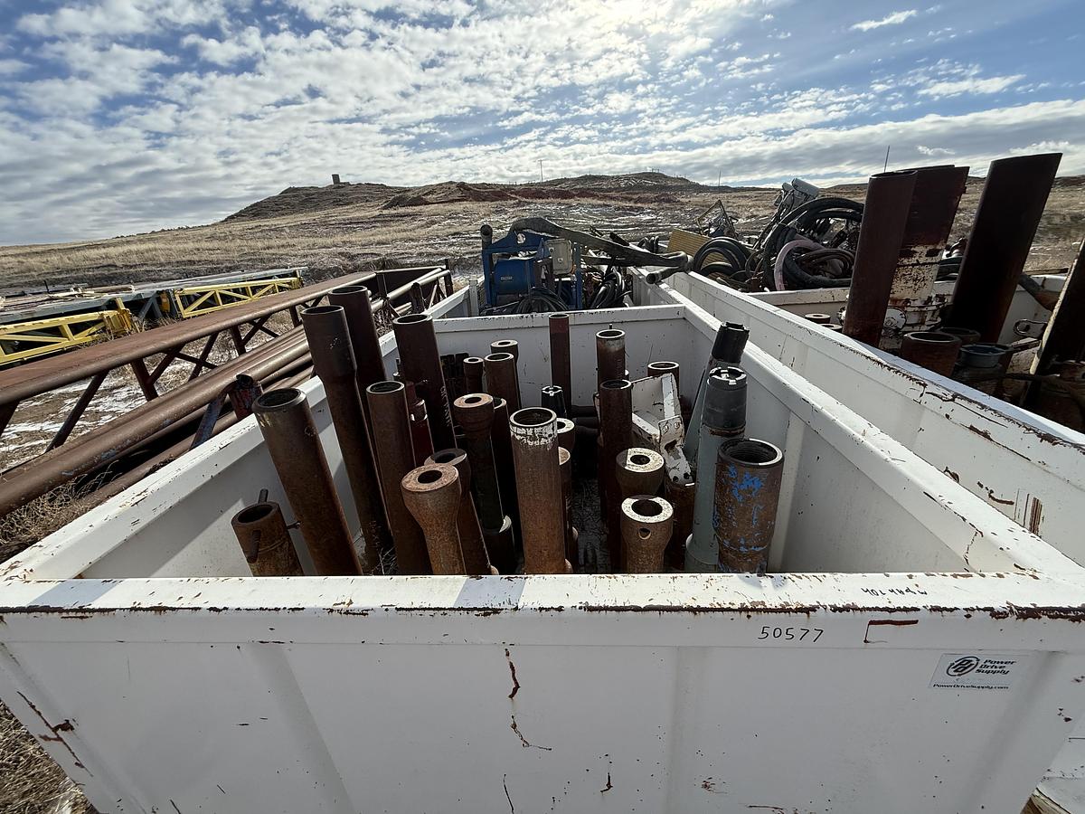 Used Steel Junk Box Drilling Parts Basket/Rig