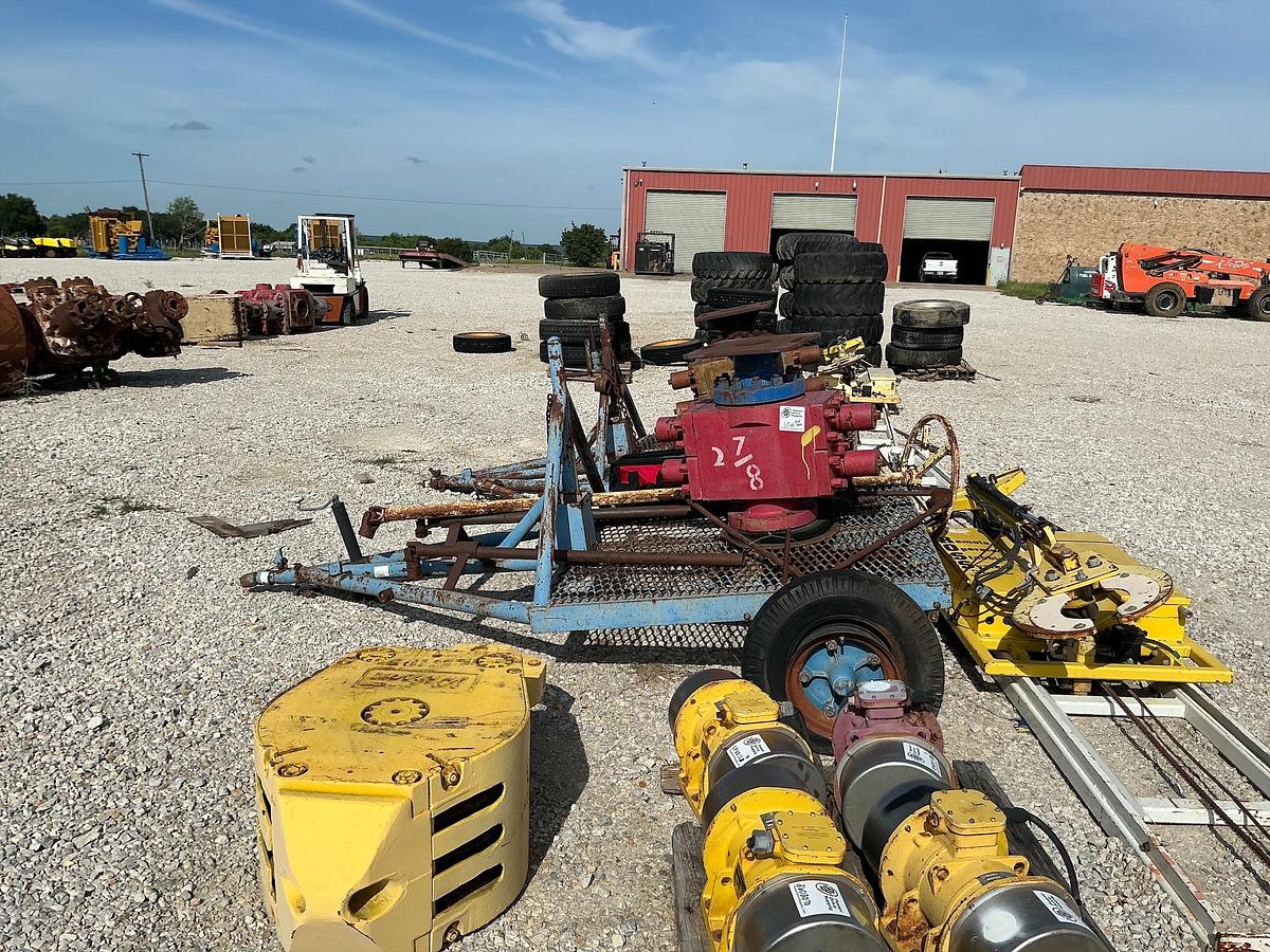 Used Manual Double Shutter BOP Trailered