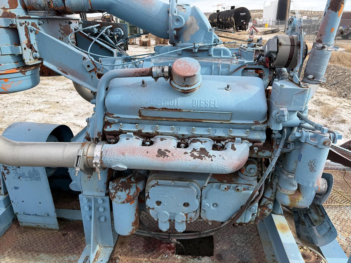 Used Skid Mounted Pump Mission Centrifugal Water Pump