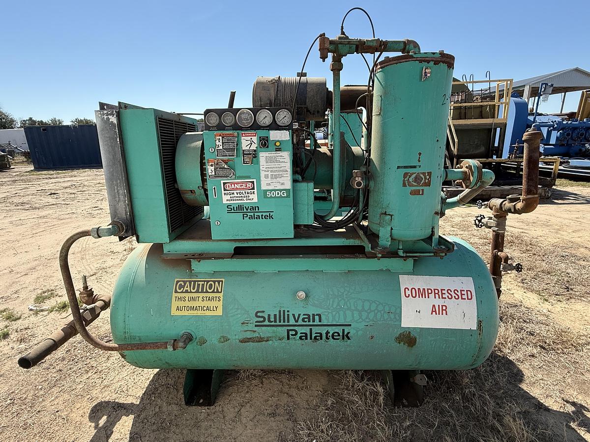 Used SULLIVAN PALATEK 50DG AIR COMPRESSOR 