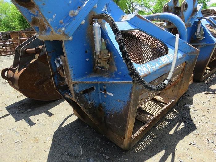 Used 2018 Okada America TMB70 Trommel, Shading Bucket