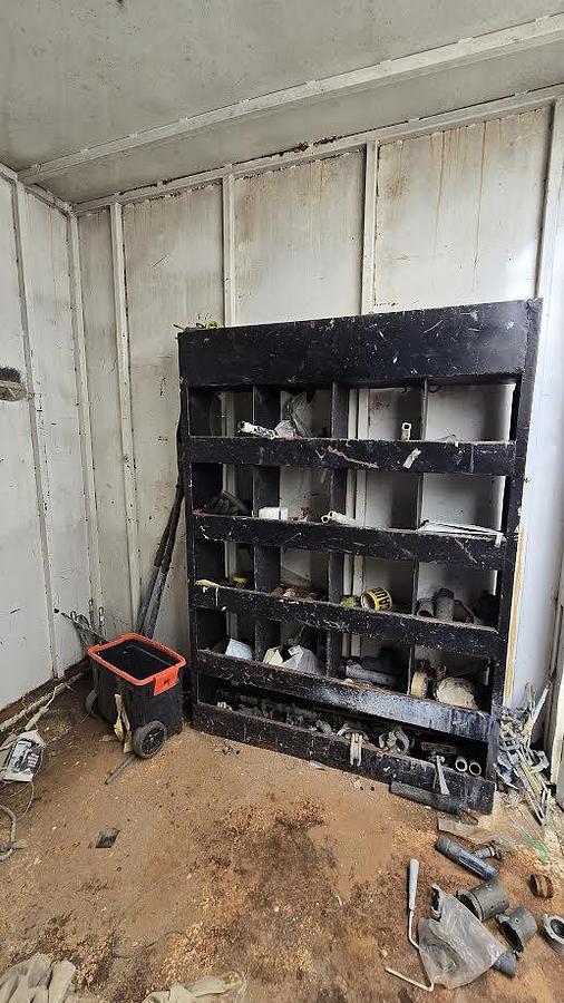 Used Shop Built 30' T/A Gooseneck Trailer, 10' Storage Room