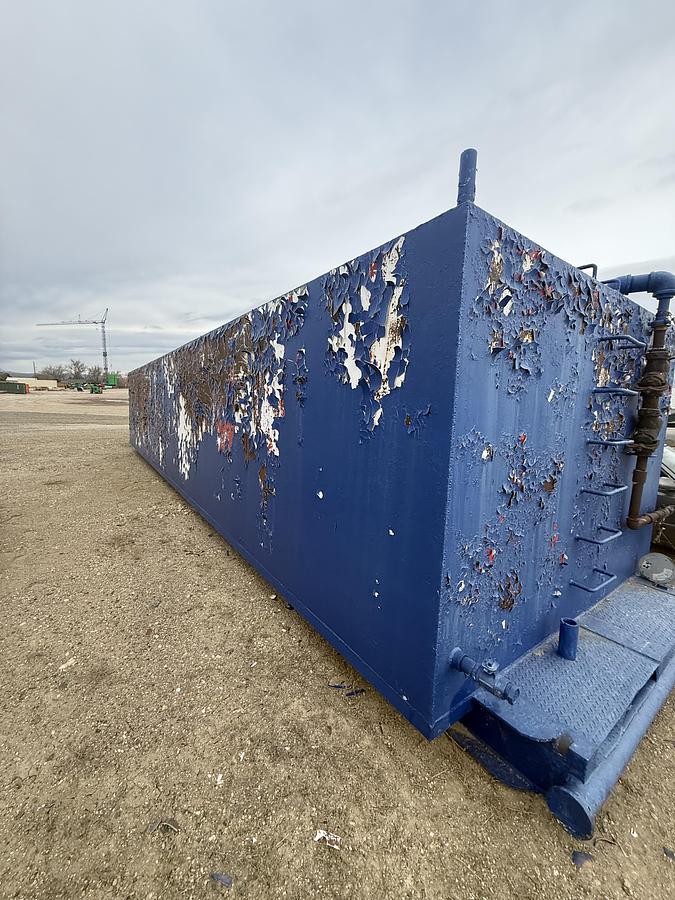 Used Diesel Fuel Tank Skidded 