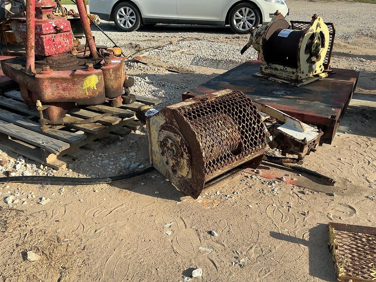Used Braden Air Powered Tugger Winch