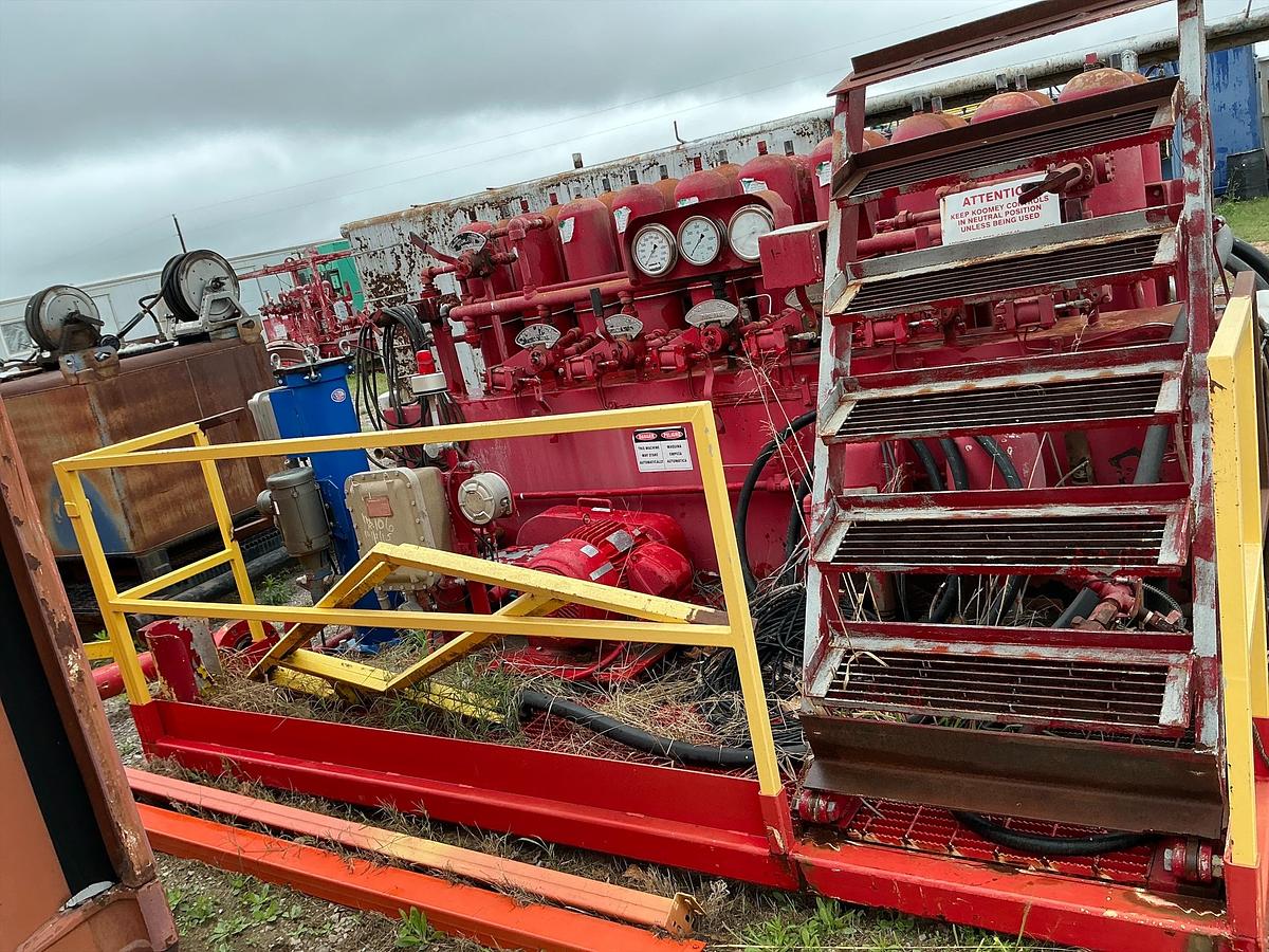 Used Koomey BOP Accumulator Unit 