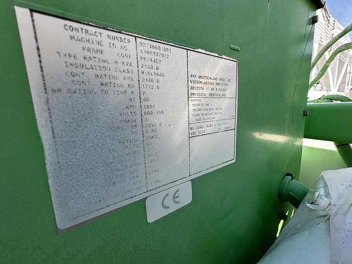 Used 2011 General Electric, Jenbacher J 320 GS Natural Gas Generator