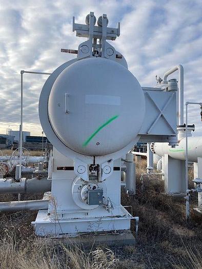 Used 350 MMSCFD X 820 PSI,  Horizontal Outlet Gas Filter