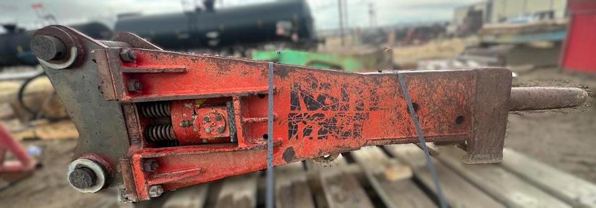 Used Hydraulic Hammer Attachment