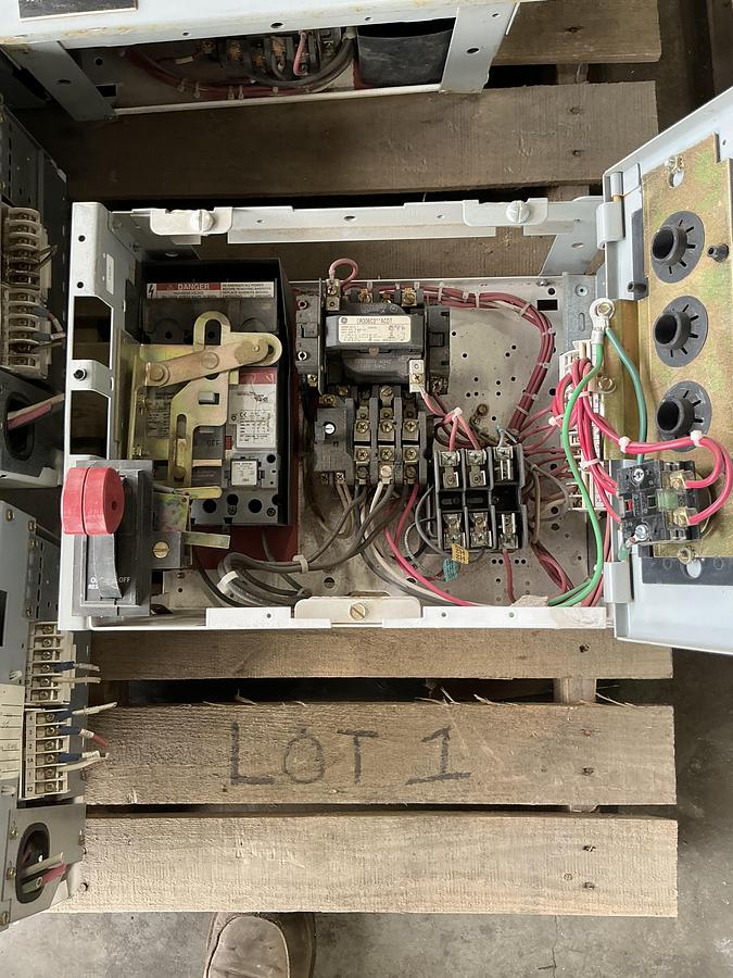 Used Motor Control Starter Boxes