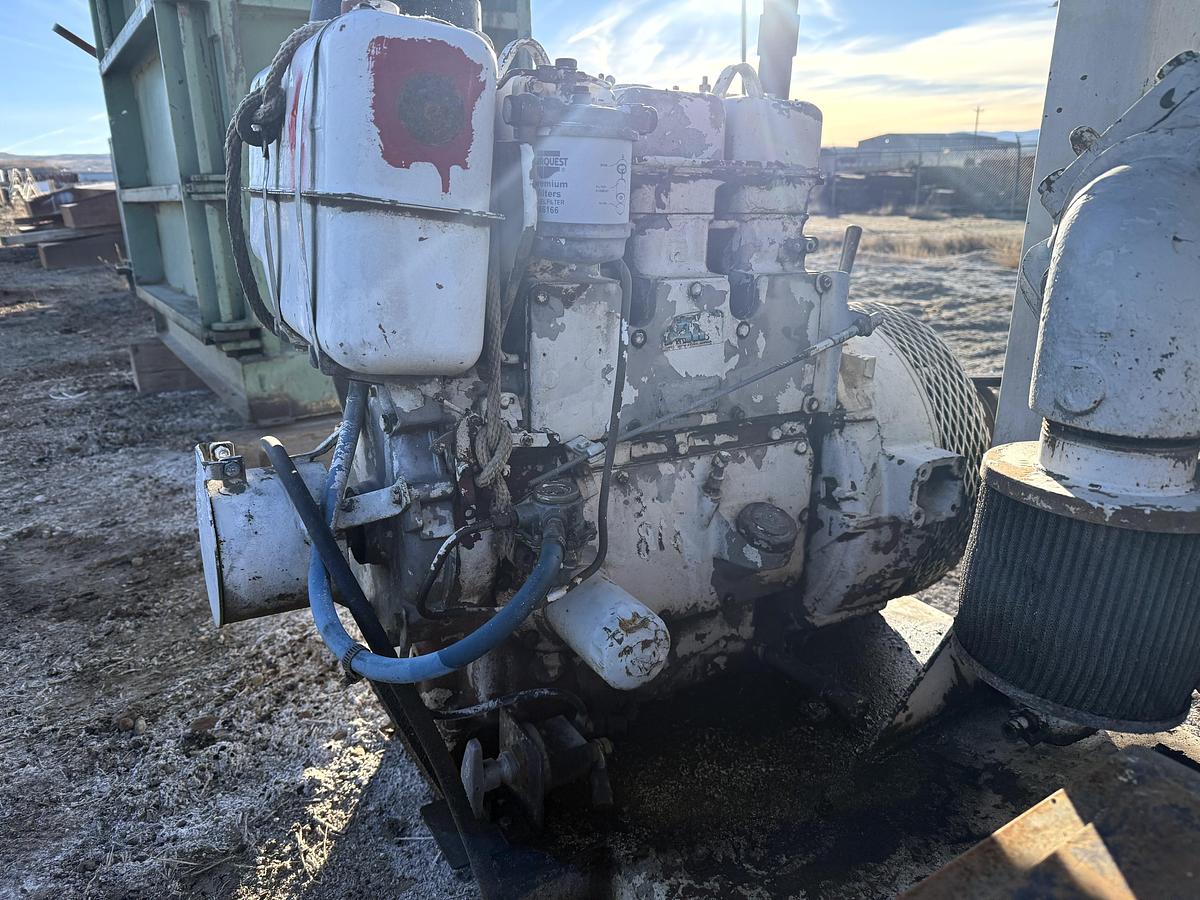 Used Lister Diesel Air Compressor