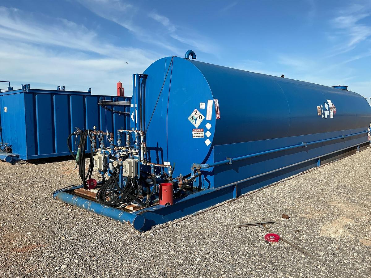 Used Welded Steel Fuel Tank H&P