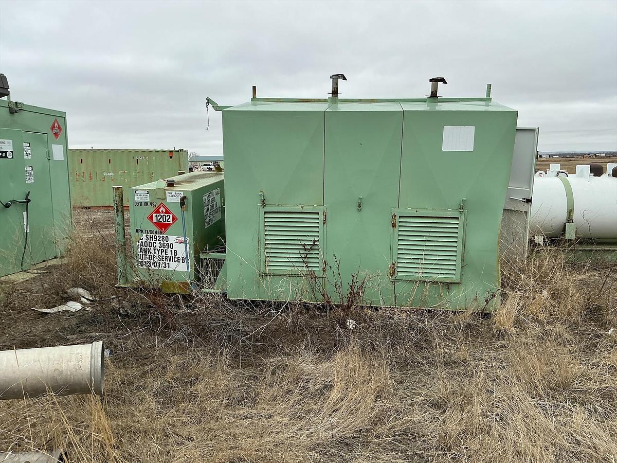 Used Welded Steel Gen Shed