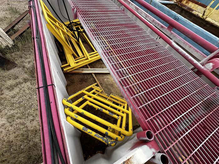 Used Mud Tank 230 BBL With Shaker