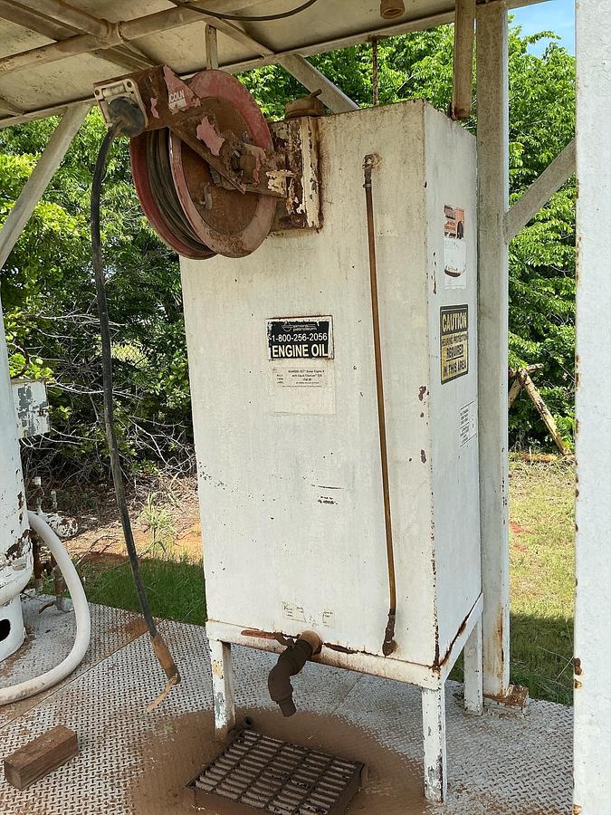 Used Empty Generator Shed on Skids