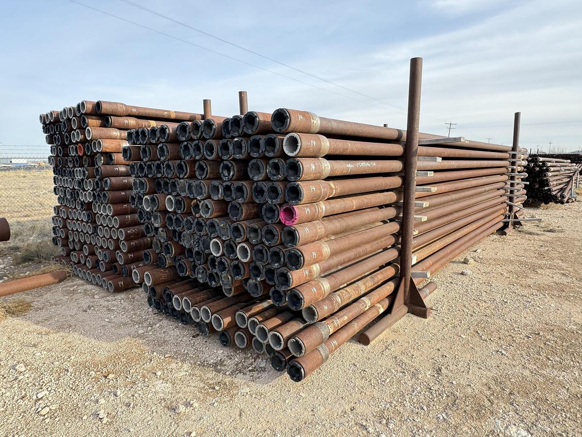 Used Drill Pipe 4-1/2 in - X-95 - Rack 25