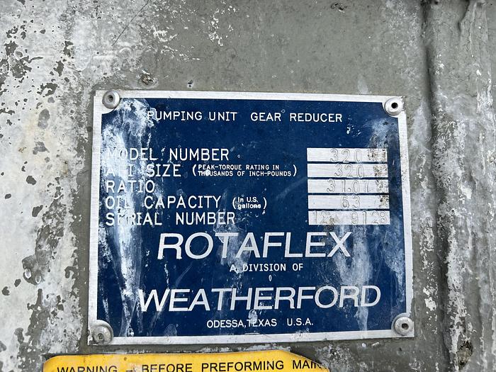 Used 2016 Weatherford RotaFlex SLS 900