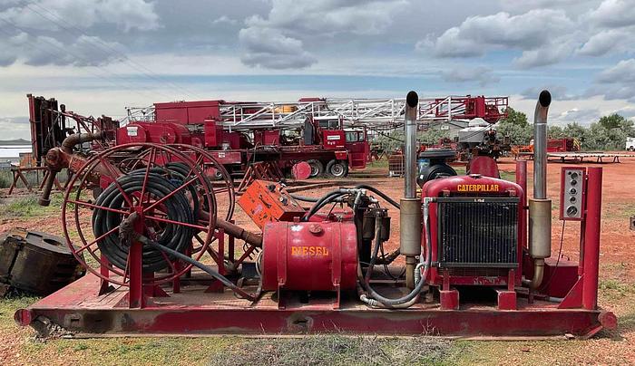 Used King Oil Tools 2.5-85 Ton Power Swivel