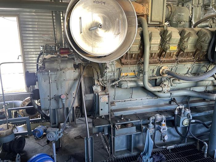 Used 2007 Cat G3516LE Natural Gas Engine