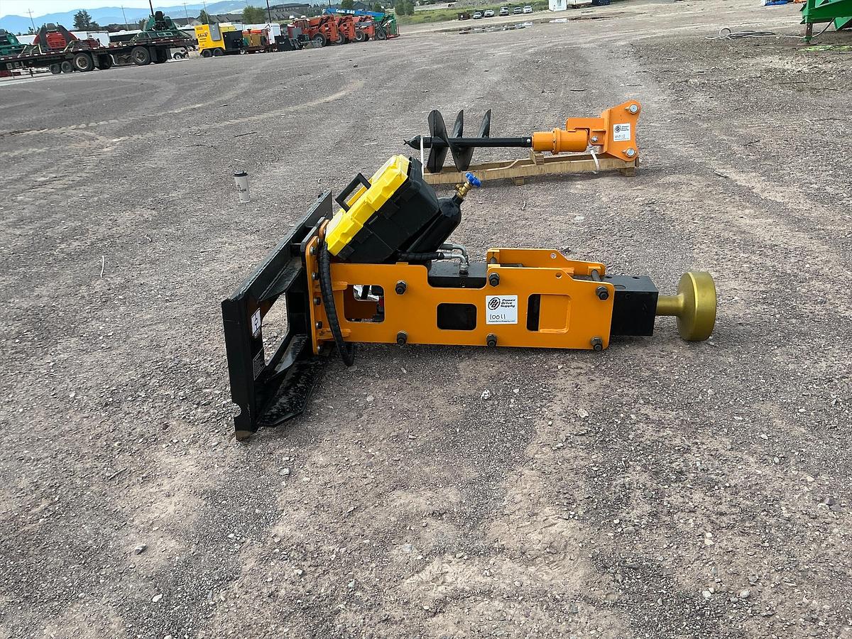Used 2026 GIYI GY-D680 Skid Steer Post Driver (Unused)