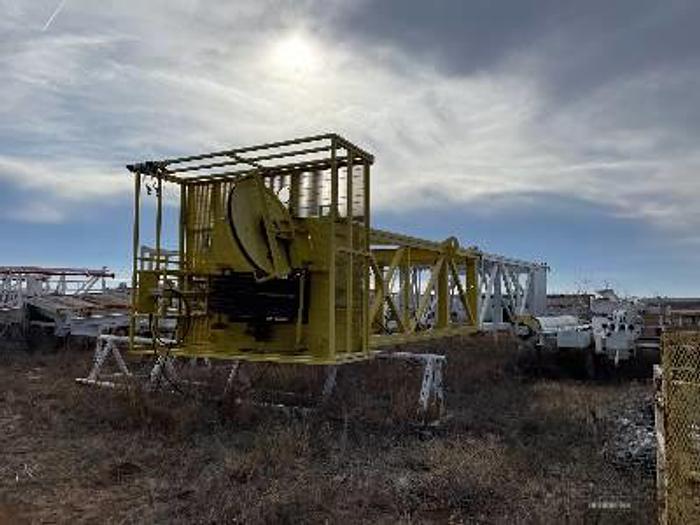 Used Pyramid 920,000 LB Cantilever Mast, Sub, Partial Rig