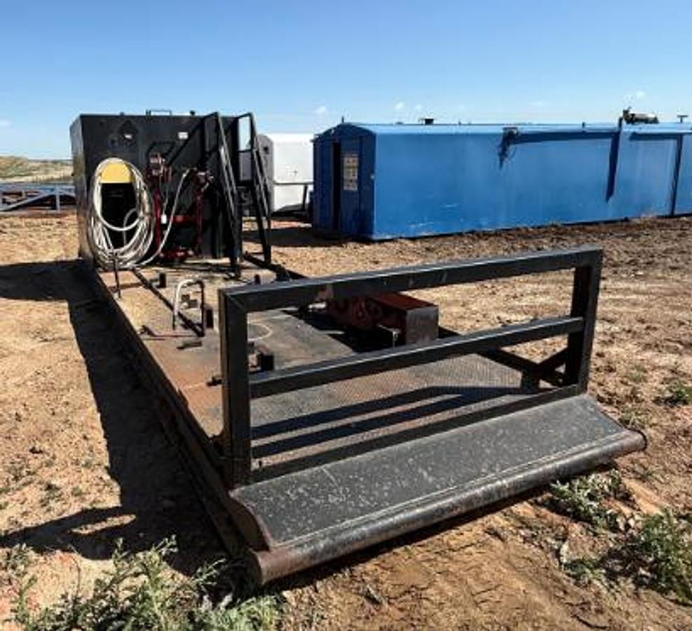 Used Fuel tank Skid Mounted