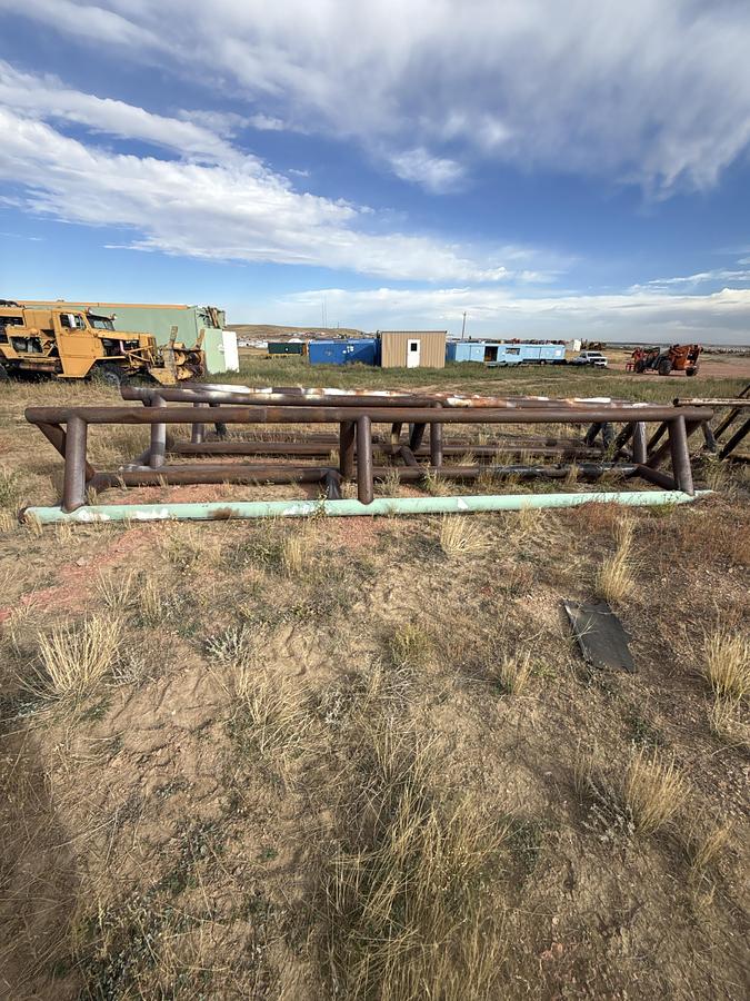 Used PIPE RACK 44"x44"x25'