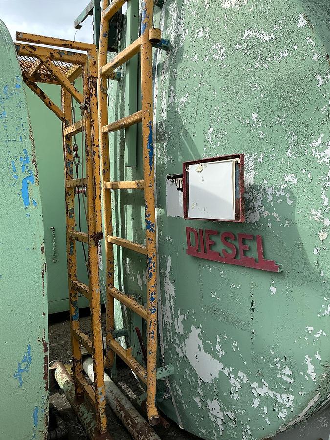 Used 15,000 Gallon Fuel Tank, Welded Steel