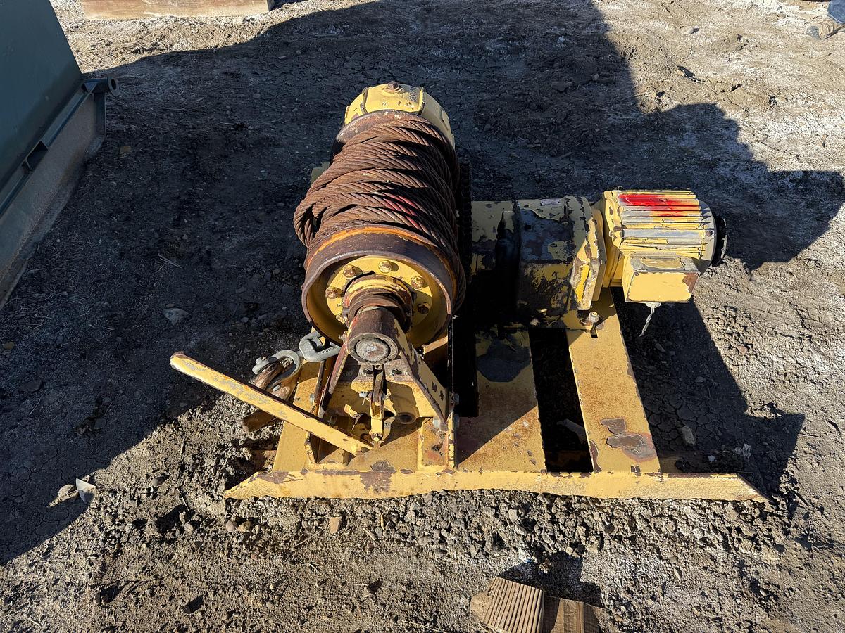 Used Electric Track Winch 