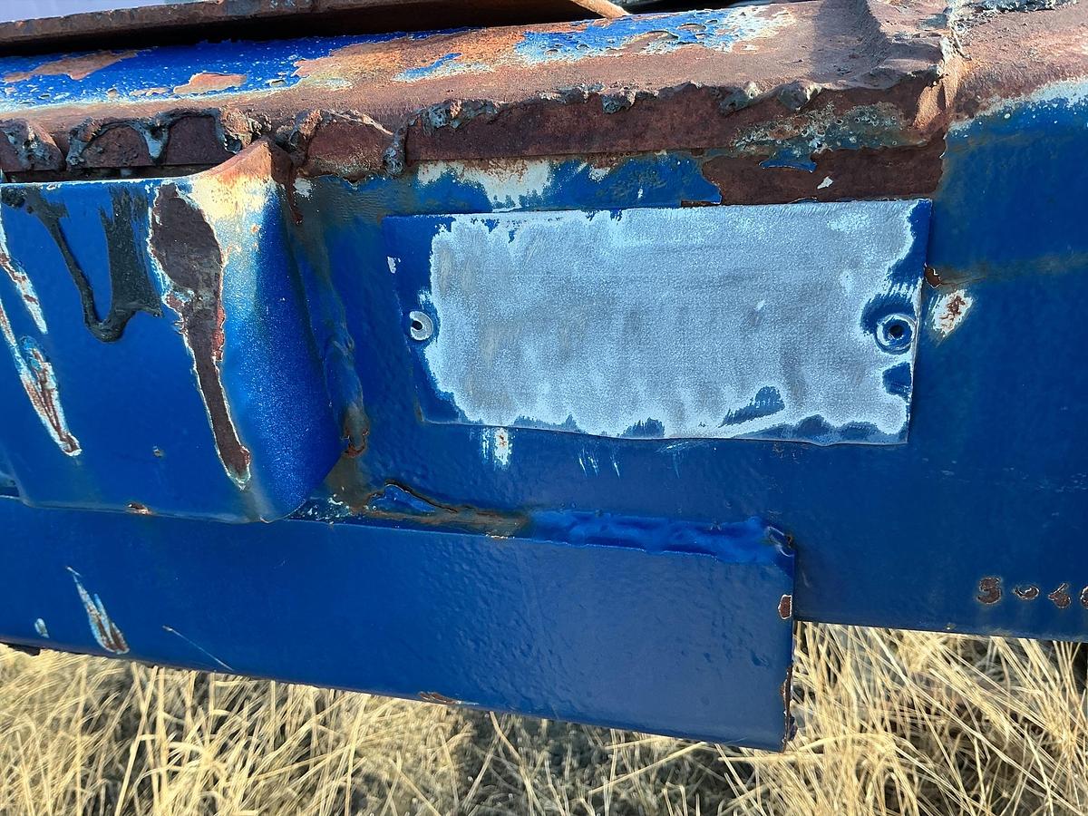 Used Welded Steel 45’ Spread Axle Flatbed Trailer