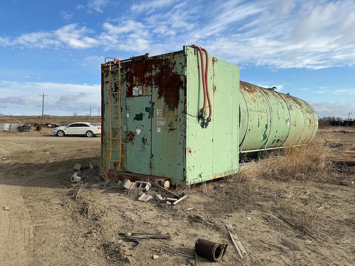 Used Welded Steel 20,000 Gal Diesel Fuel Tank
