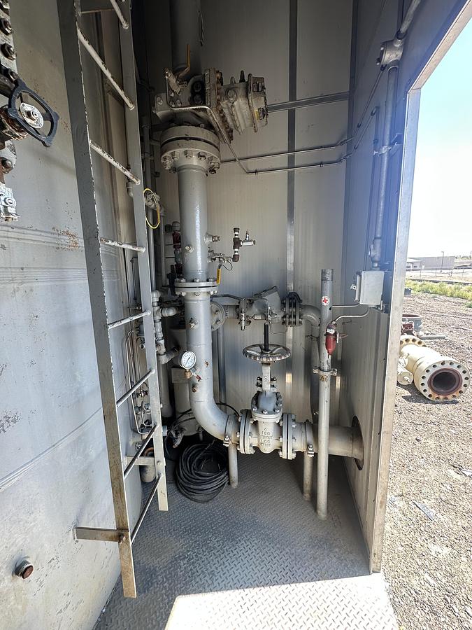 Used 2013 E.S FOX BRONCO 134 BBL PRESSURE TANK