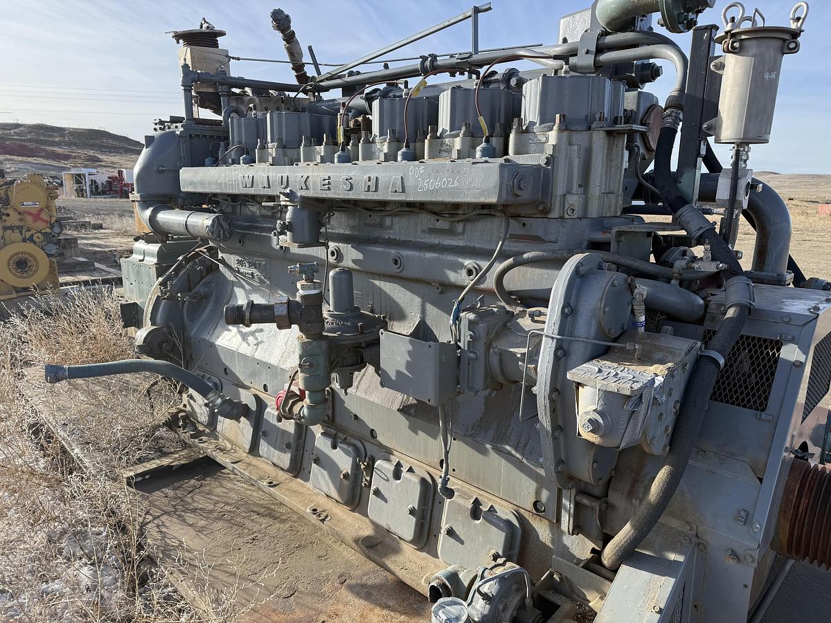 Used 2001 WAUKESHA F3524 GSI Diesel Engine