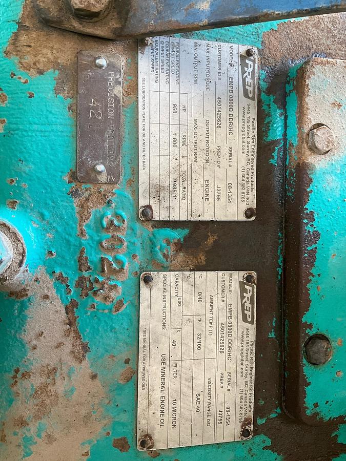 Used Caterpillar C32 Diesel Engine