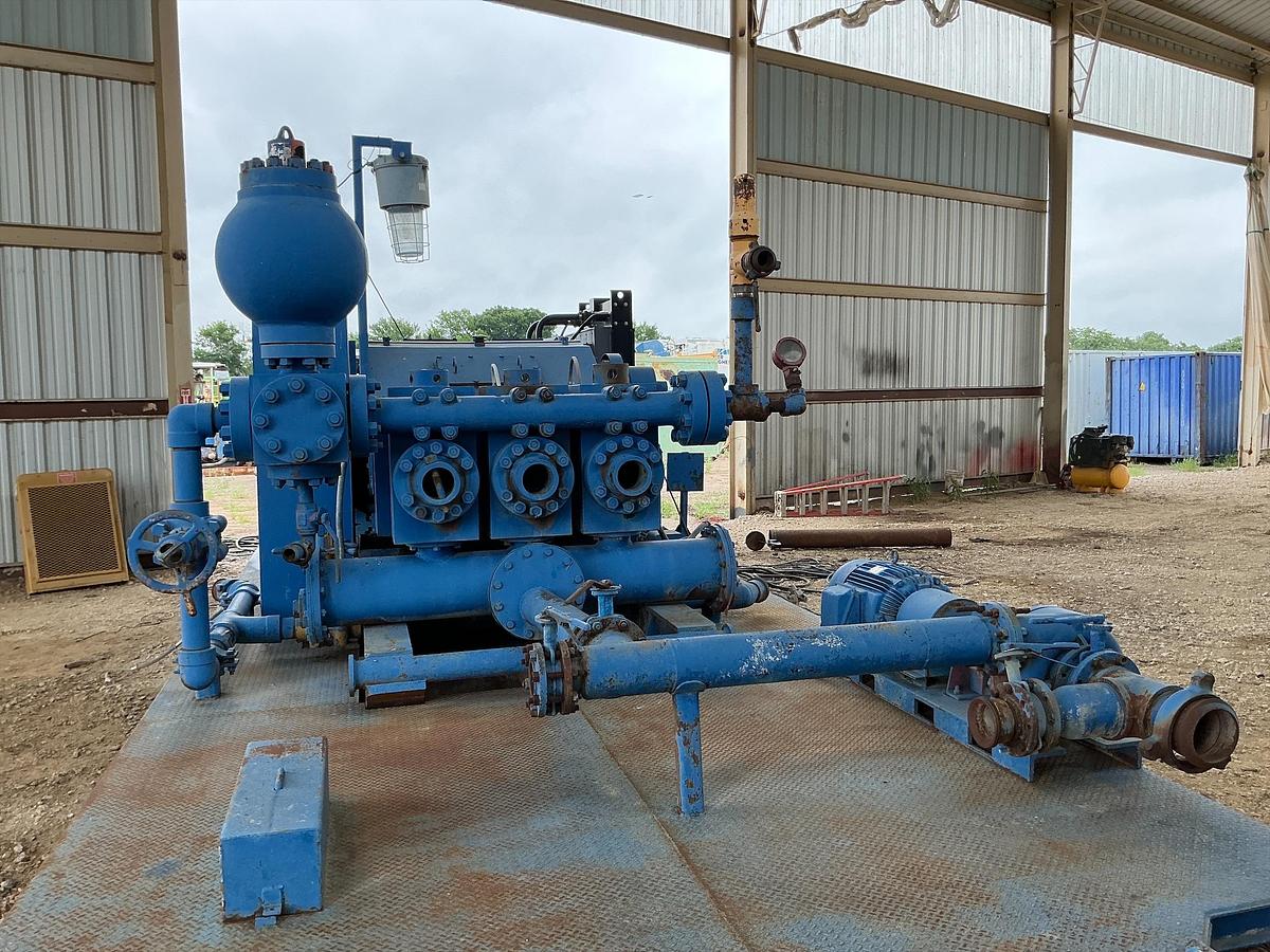 Used Mud Pump Skid