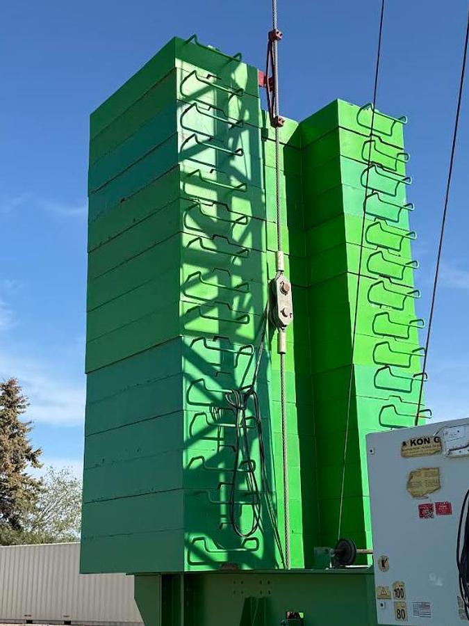 Used 2006 Koenig K-70 4.4-Ton Self-Erecting Tower Crane