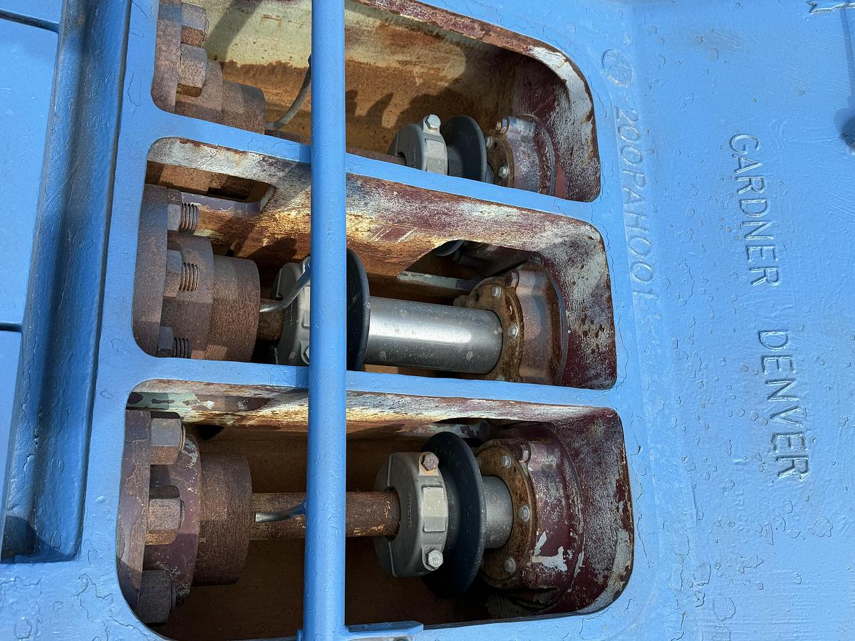 Used GARDNER DENVER PAH TRIPLEX PUMP