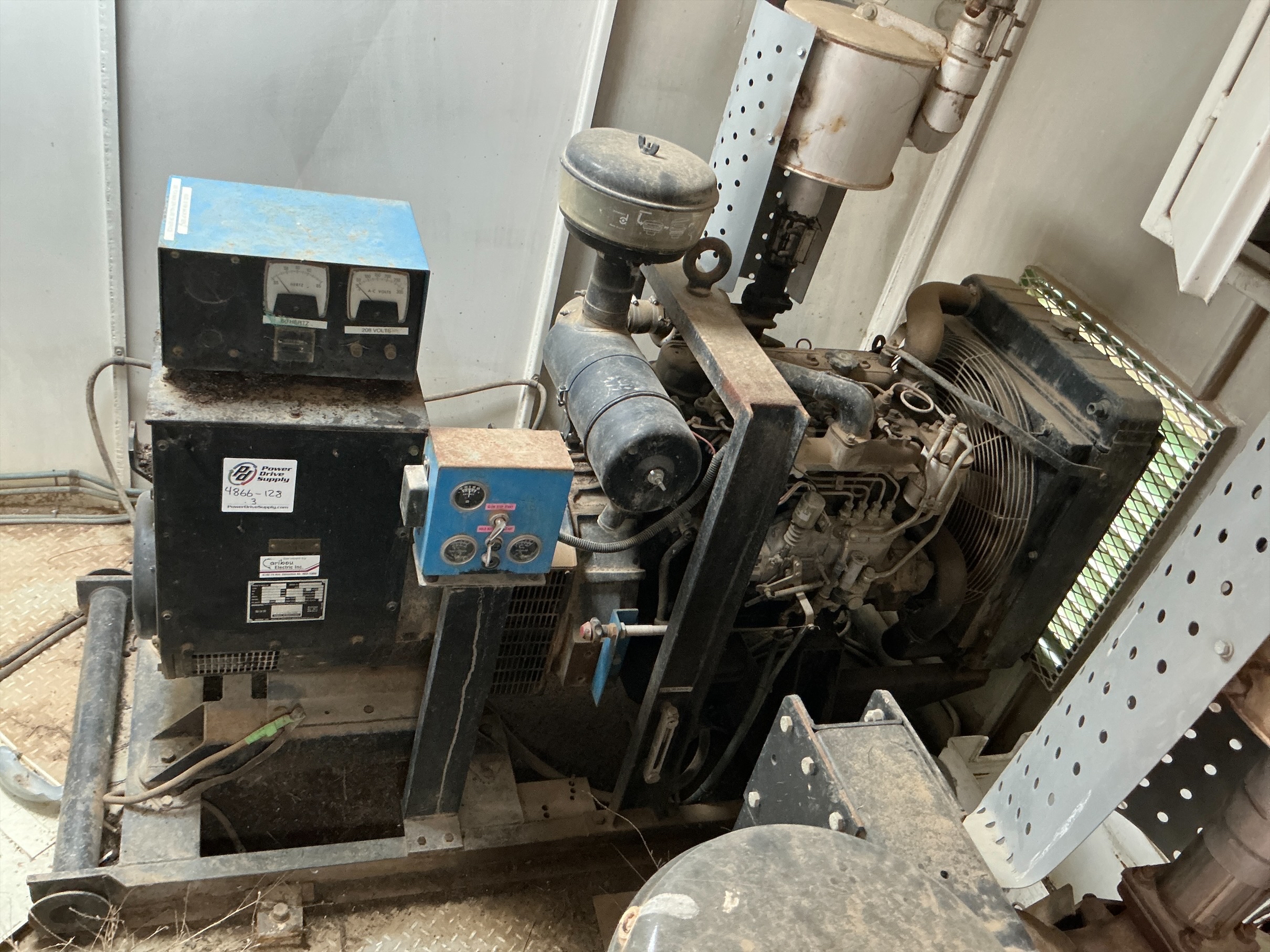 Used Isuzu 4BD1 P1V Diesel Generator