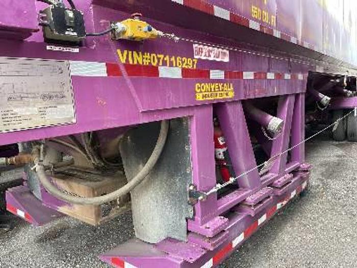 Used 2011 Convey  24 in x 45 ft Portable Transfer Trailer