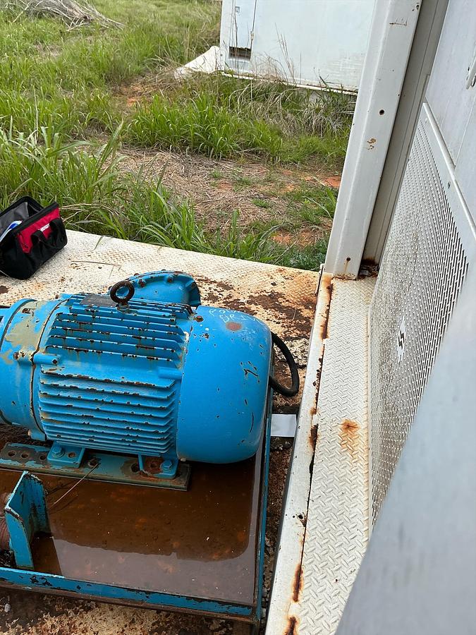 Used Baldor Hydraulic Power Pump 