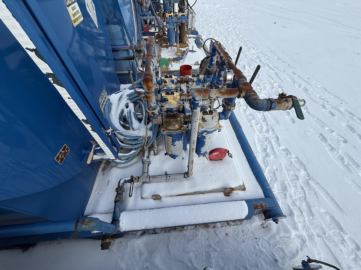 Used 15,000 Gallon Skidded Diesel Fuel Tank