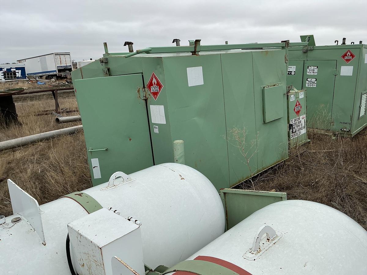 Used Welded Steel Gen Shed