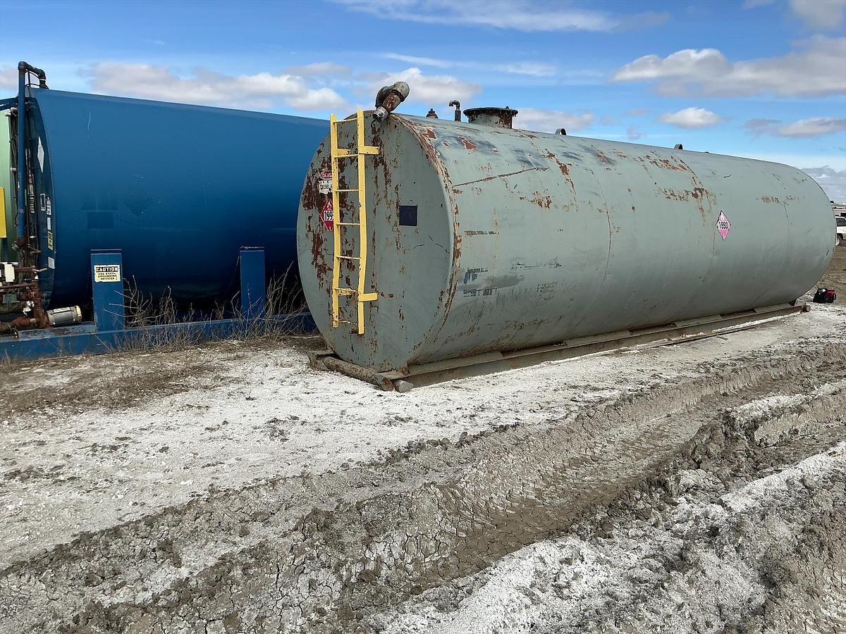 Used Welded Steel 10,000 Gallon Diesel Fuel Tank