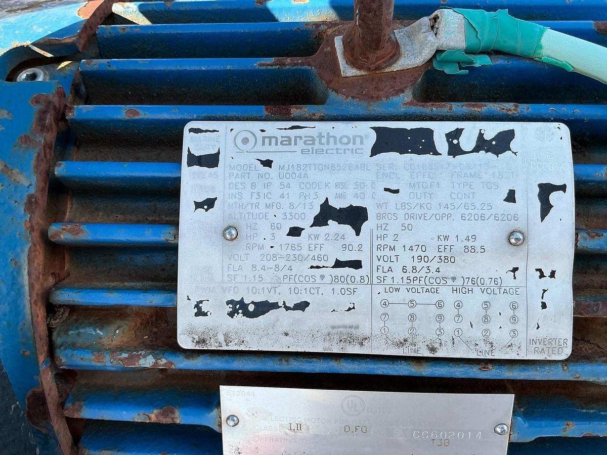 Used Welded Steel Fuel Tank H&P
