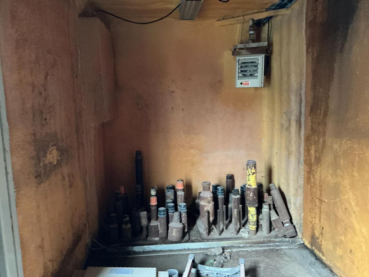 Used Lube Tank and Accumulator Skid