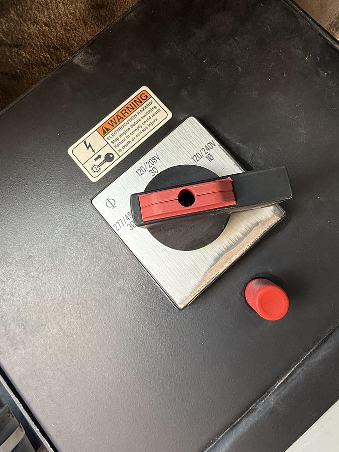 Used Warren Power Systems 3 Phase/60HZ/480V Generator