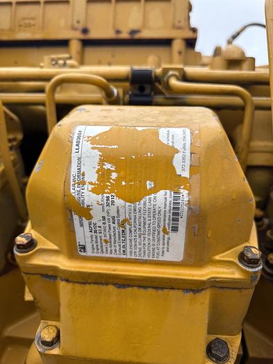 Used 2012 CAT 3512-C Engine w/Generator Drive